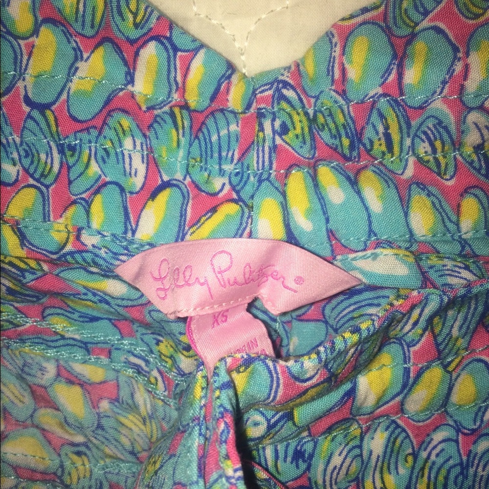Lilly Pulitzer shell beach pants XS